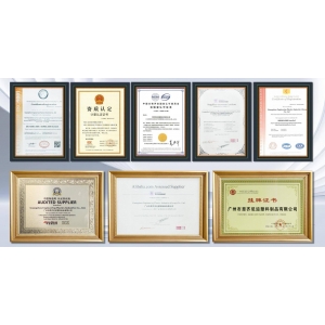 通過ISO、SGS、FDA、ROSH等多項認證